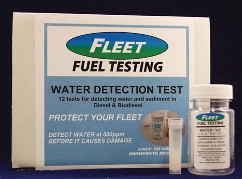 reusable fuel test kit